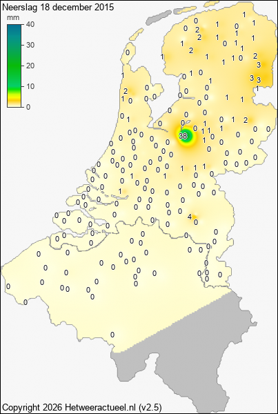 Neerslag 18 december 2015