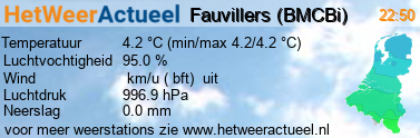 het weer in Fauvillers (BMCBi)